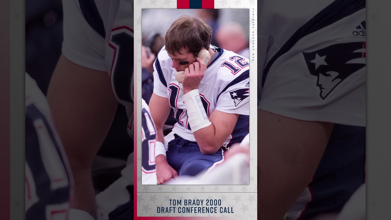 Tom Brady 2000 Draft Conference Call - MUST WATCH 