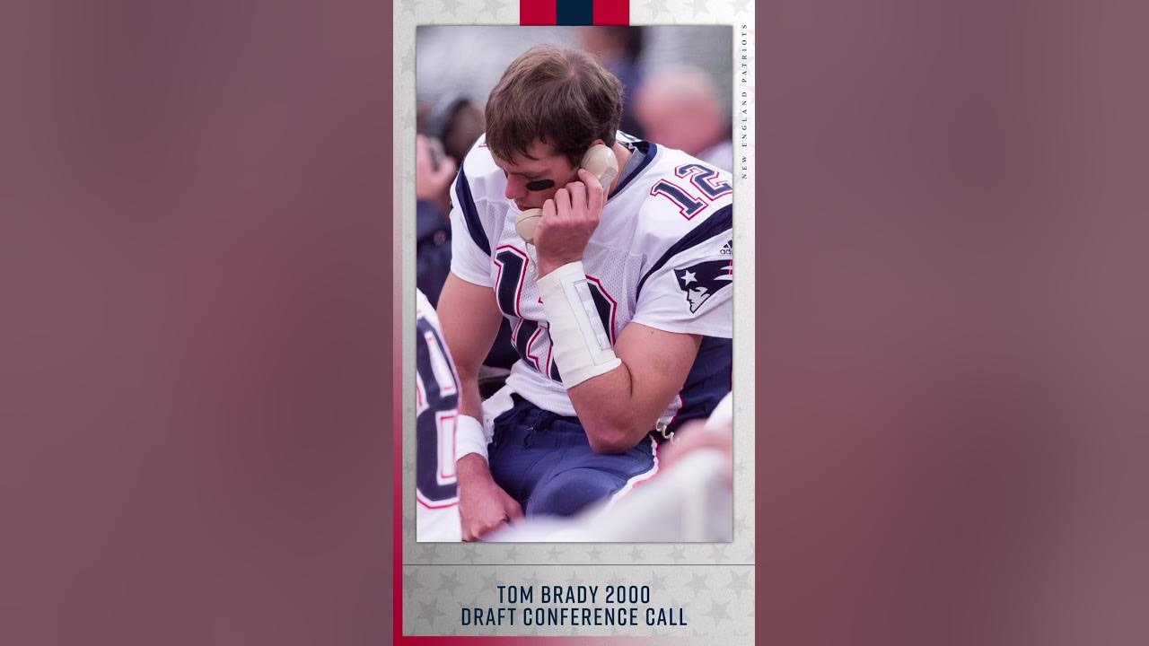 Tom Brady 2000 Draft Conference Call - MUST WATCH 