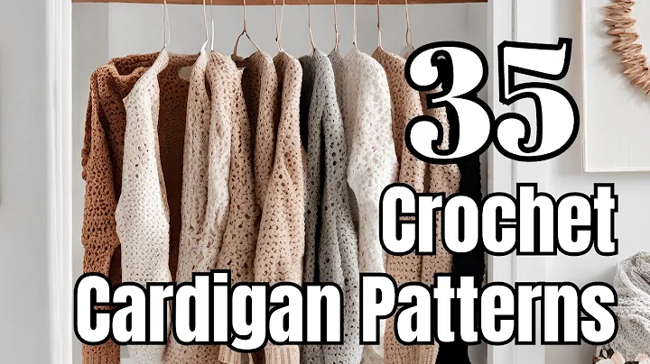 35 Free Crochet Cardigans for every season!