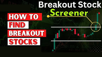 How to Find MultiYear Breakout Stocks !! Breakout Stocks Screener ||