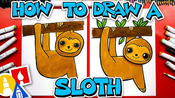 How To Draw A Sloth