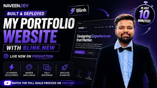 I Built & Deployed My Portfolio Website in 10 Minutes ⚡