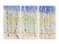 Birches Painting Trees Original Art on Canvas Artwork Impasto Oil Artwork by MargaryShopUSA