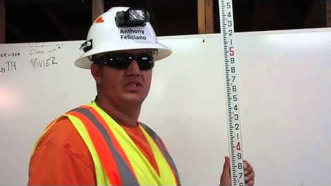 Grade Checking: How to read a Engineer Ruler