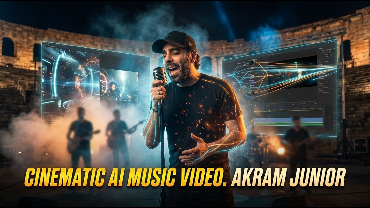 AKRAM JUNIOR | Cinematic AI Music Video Edit