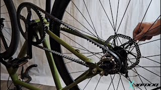 How to Replace a Gates Carbon Belt | XFIXXI LIBERTÉ Bike Maintenance