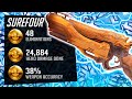 Surefour Dominating as Reaper! 48 elims! [ Overwatch Season 30 Top 500 ]