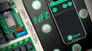 Automating your home using NFC tags, ESP32 & Blynk