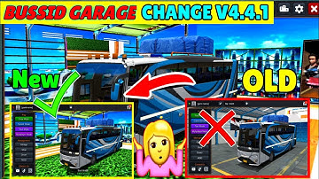 How to Change Garage in Bus Simulator Indonesia v4.4.1 | New BUSSID Garage Mod 2026 | Eyes install