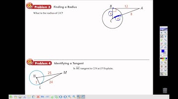 Geo 12-1 Tangent Lines