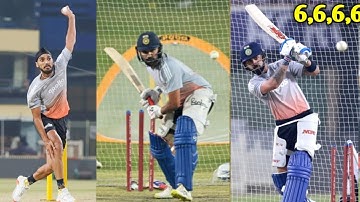 Virat Kohli, Rohit, Arshdeep and Team India practice session in Ranchi ahead of Ind vs Sa 1st ODI