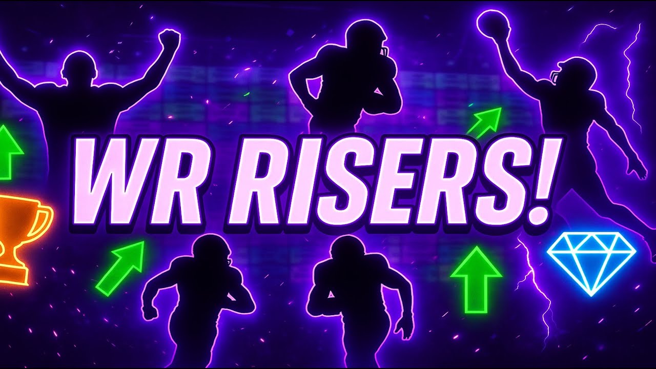 Biggest Preseason WR Risers! Fantasy Football 2025 Draft Guide - YouTube