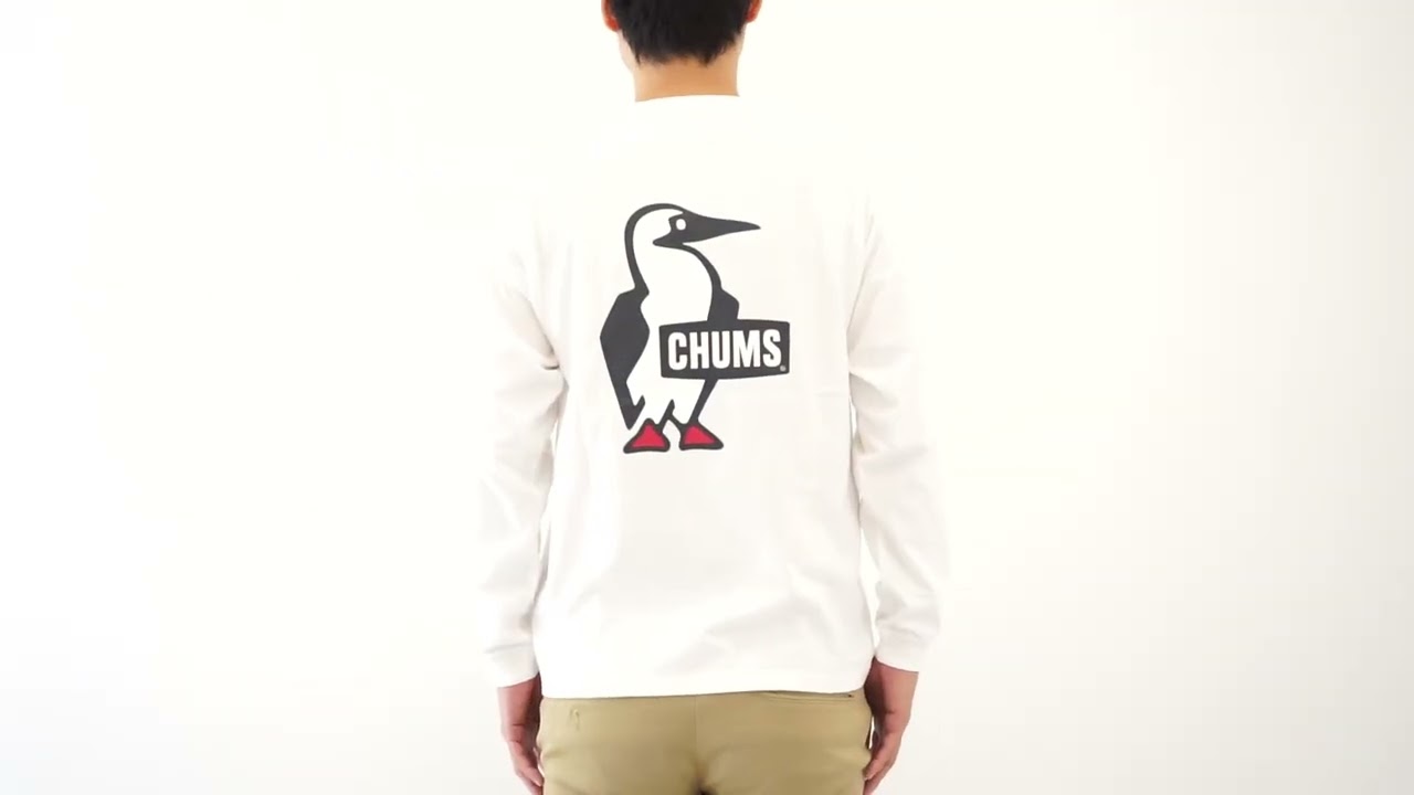 CHUMS チャムス ロンT 長袖Tシャツ メンズ レディース ブービーロゴ