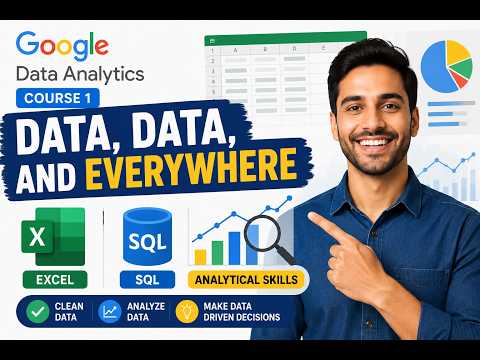 Foundation of data analytics: Data data everywhere | Google Data Analytics Course 1