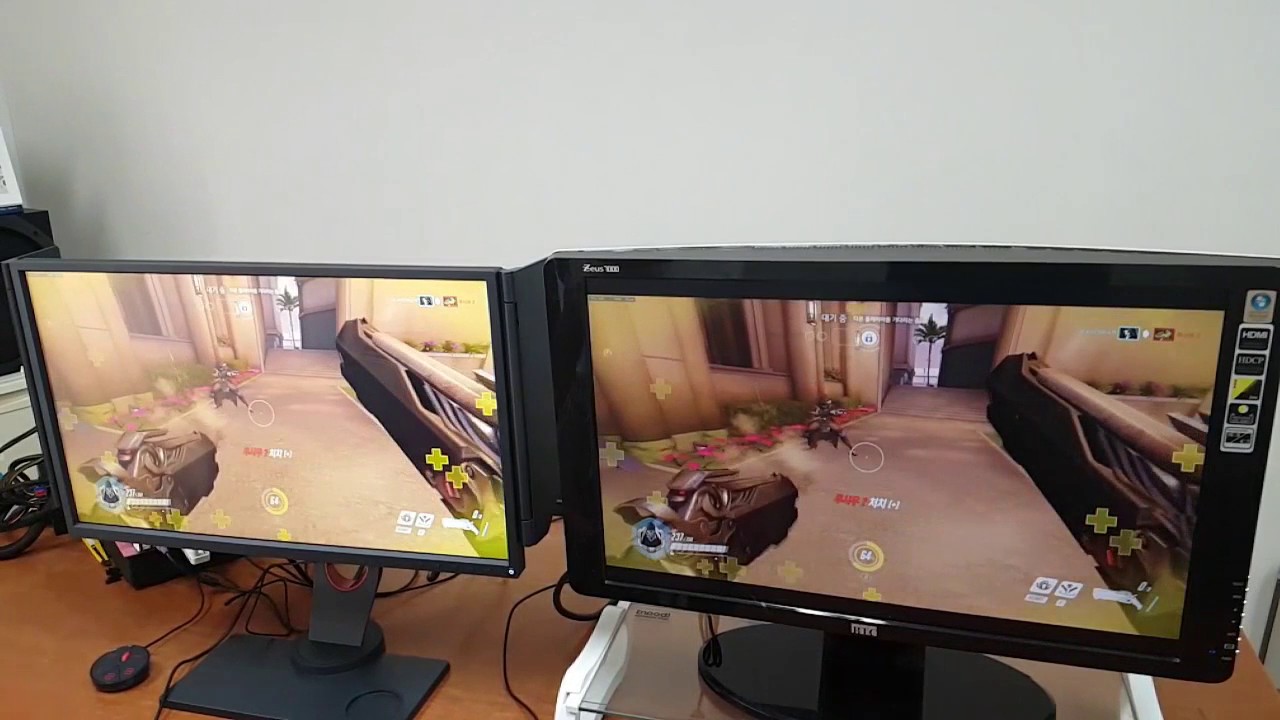 BenQ ZOWIE XL2540 테스트: 240Hz VS 60Hz - YouTube