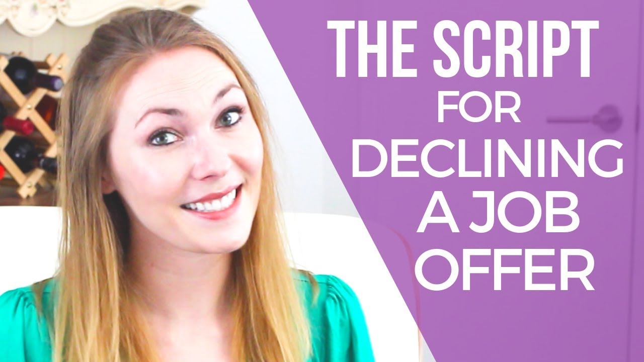 How To Decline A Job Offer After Accepting Another Job