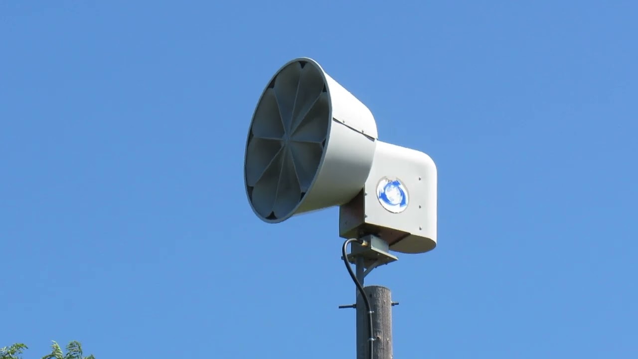ASC T-128 Siren Test - Alert - Rosemount, MN 9/4/24