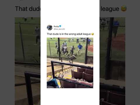 he's playing the wrong sport 😭
