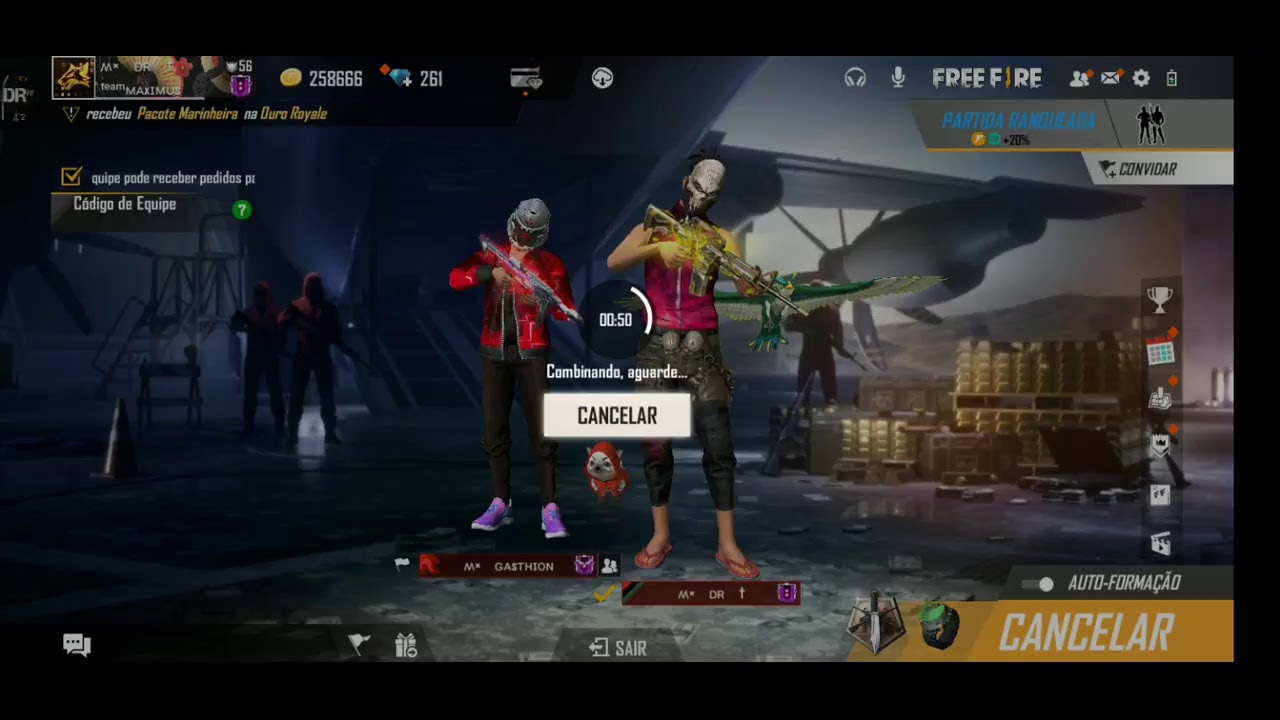 DR FF 🔥 FREE FIRE - AO VIVO 🔥SUBIR🔥 MESTRE 🔥 - YouTube