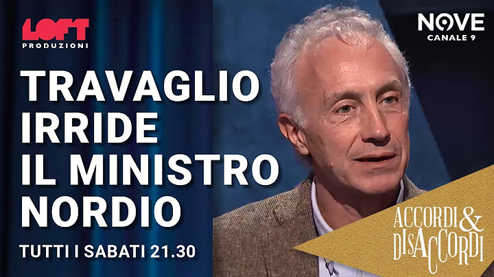 Travaglio irride il ministro Nordio