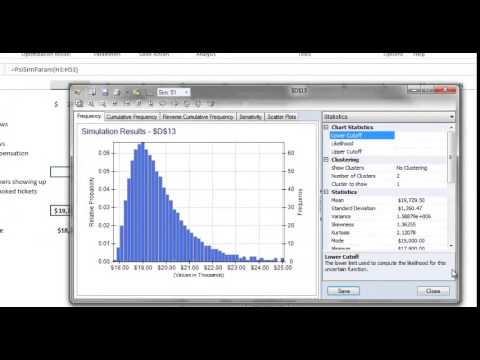 How to Use a Simulation Parameter in Risk Solver & Analytic Solver