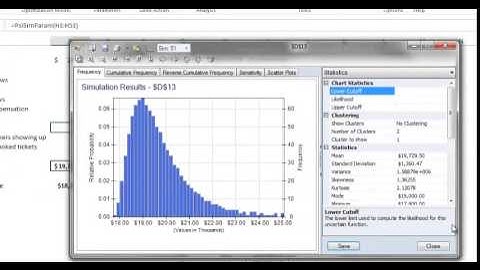 How to Use a Simulation Parameter in Risk Solver & Analytic Solver
