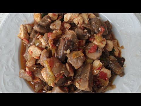 “Mantar Sote Tarifi | Pratik ve Nefis Akşam Yemeği” 🍄🍗✨