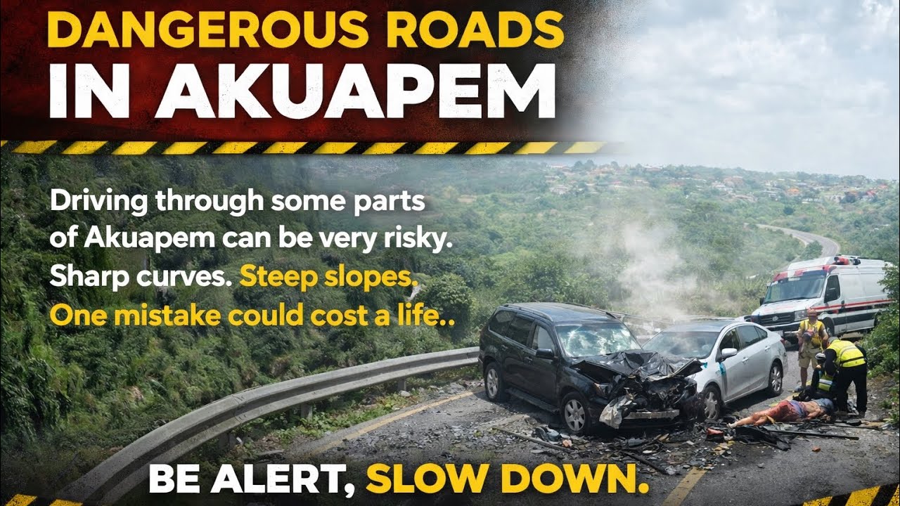 Most Dangerous Roads in Akuapem-Eastern Region-🇬🇭