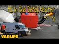 VanLife Chinese Diesel Heater installed