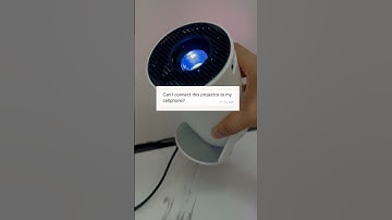 Connect your phone to this Smart projector!