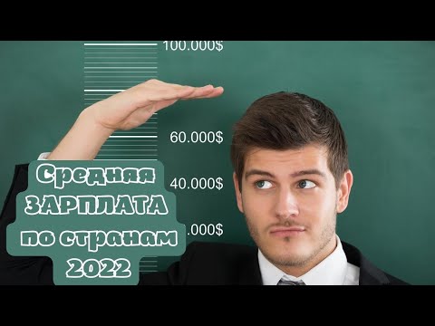 Средняя ЗАРПЛАТА по странам /2022