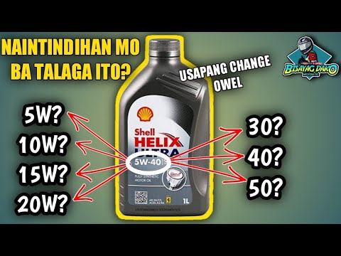 Video: Sintetikong langis ba ang 15w40?