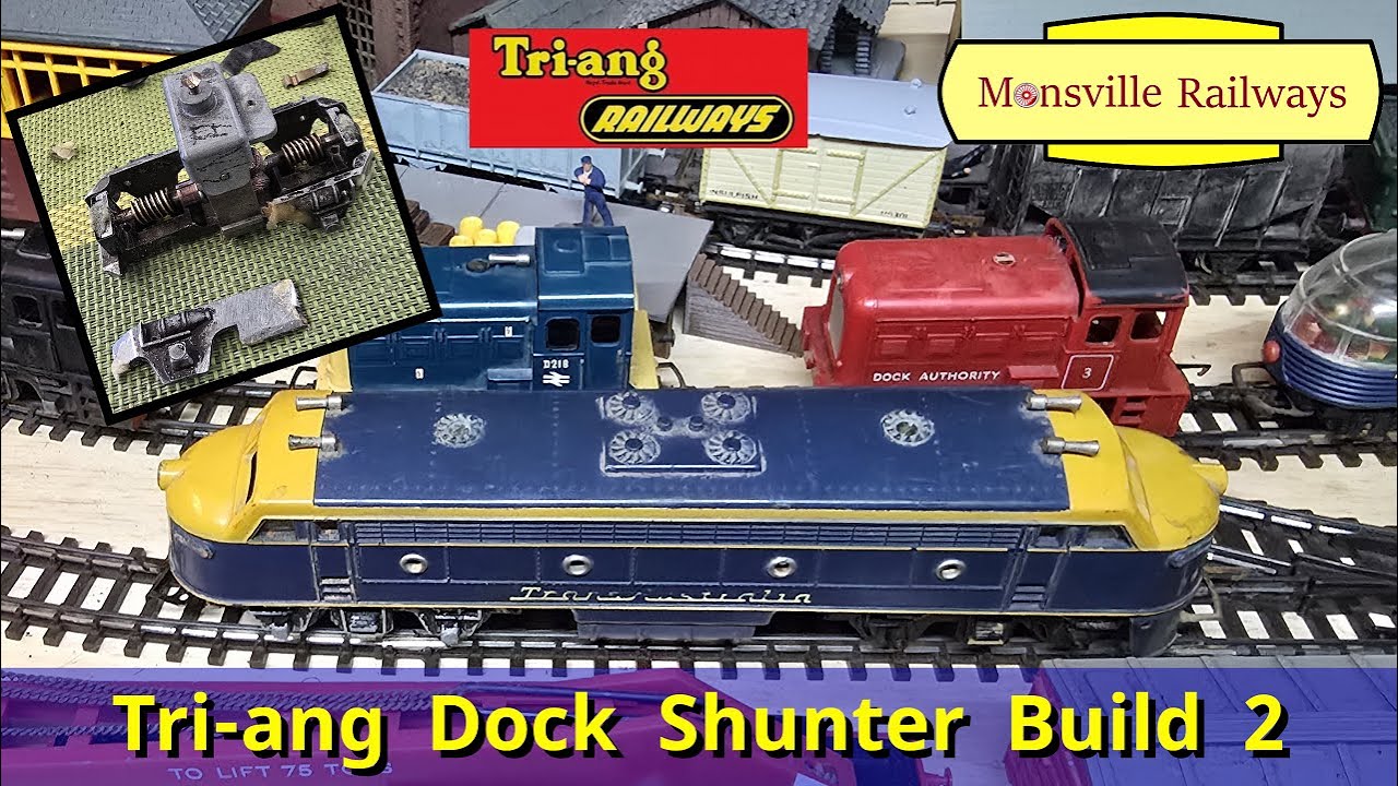 Dock Sunter Build Continues, OO Gauge Pool Table Project Model Railway - Part 29B