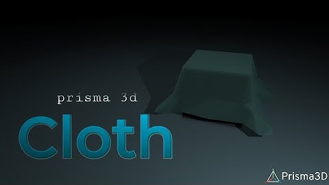 I tried cloth simulation in Prisma 3d ..