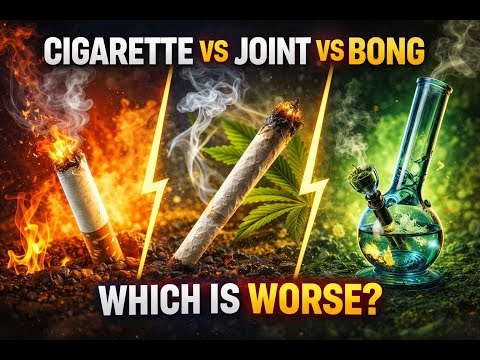 Cigarette vs Joint vs Bong  - What’s the Real Difference?