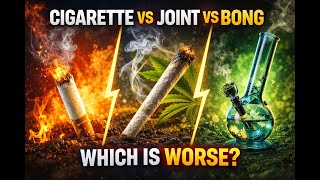 Cigarette vs Joint vs Bong  - What’s the Real Difference?
