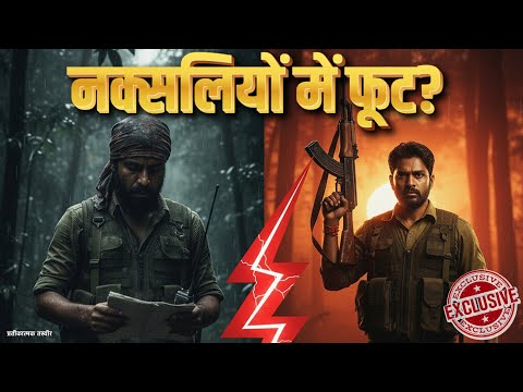 नक्सली संगठन में सबसे बड़ी फूट? शांति की अपील पर आपस में भिड़े नक्सली! Naxal internal conflict