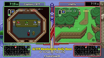 All Dungeons Keysanity Jan 25, 2024. ALTTP Randomizer Daily Race