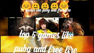 Top 5 game like pubg and free fire with best graphic hd quality😊👍 screenshot 5