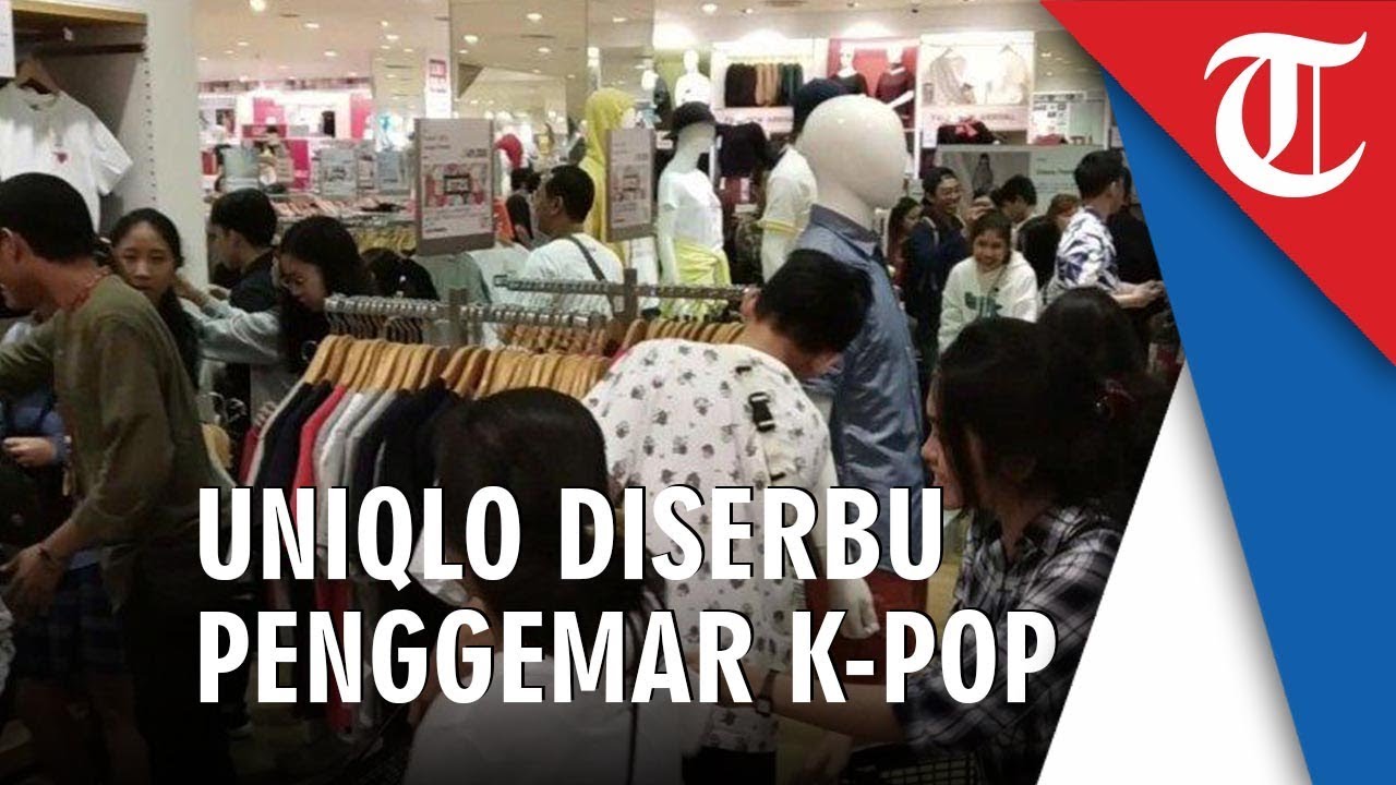 Gerai Uniqlo Mall Kelapa Gading Diserbu Penggemar K Pop Yang Incar Koleksi Bt21