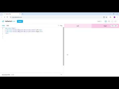 Tailwind Play   Before (Not Responsive)