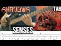 SHADOWS - Senses/ベース/初心者/弾いてみた/かっこいい曲/tab譜/bass cover