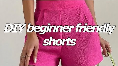How to make a short pant pattern/ Easy pattern drafting tutorial/beginners #pants