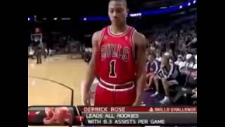 Rookie Derrick Rose 2009 NBA Skills Challenge