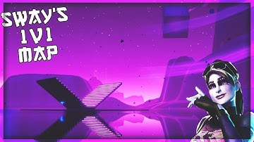 FaZe Sway Space 1v1 Map | Newest Style - Tutorial - Fortnite Neon Creative 1v1 Map #FleaTop5