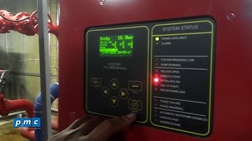 Cân chỉnh thông số cảm biến áp suất bơm chữa cháy