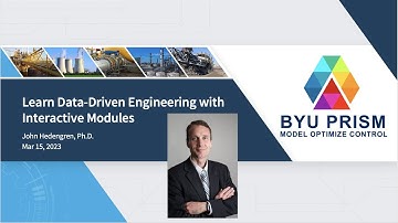 Data-Driven Engineering Tutorials