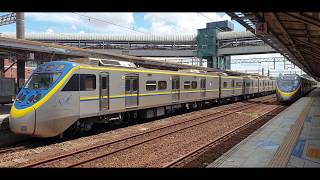 EMU800型 區間車 嘉義火車站 進站 (南下) 3167車次