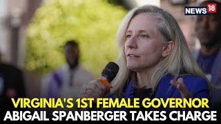 LIVE | Abigail Spanberger Sworn In as Virginia Governor, Becomes First Woman to Hold Office | N18G