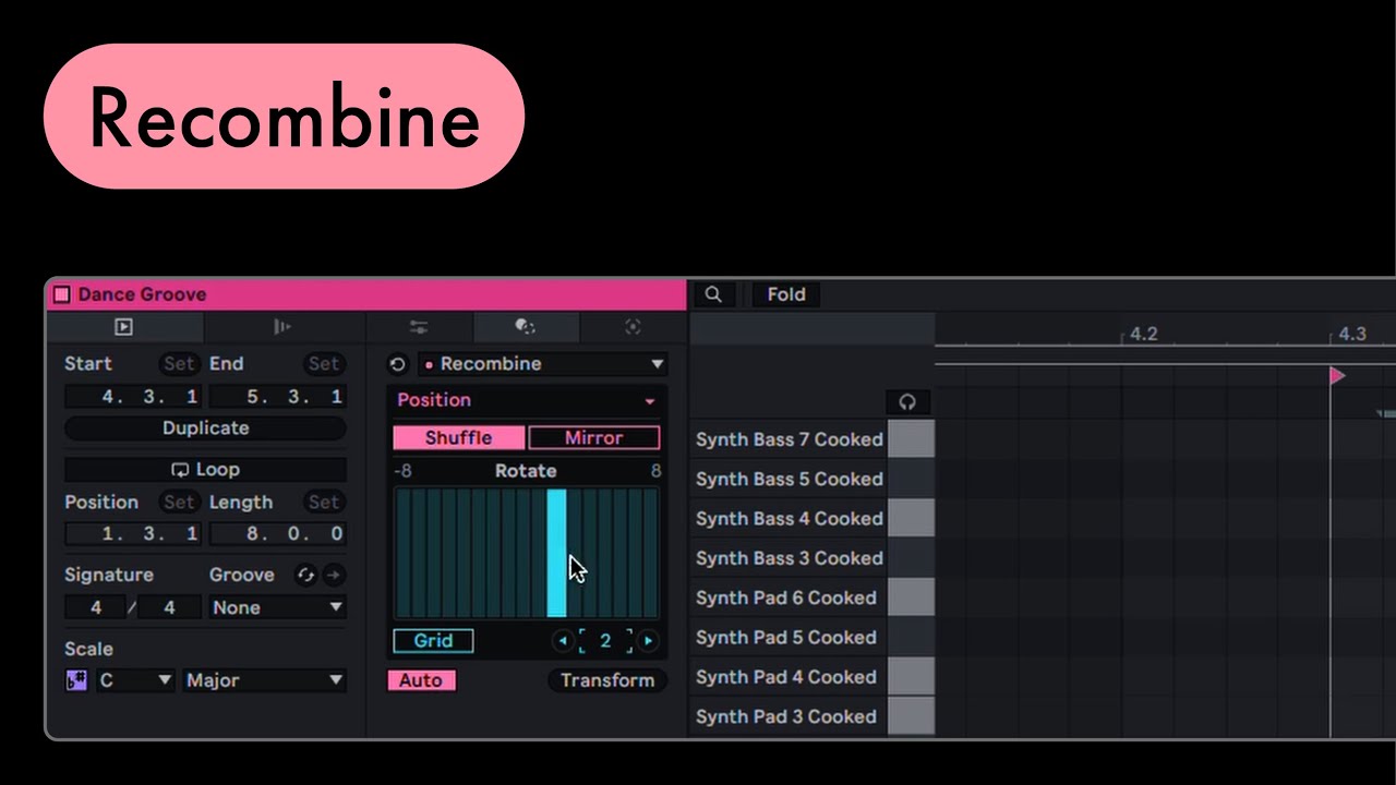 Ableton Live Tips: Recombine